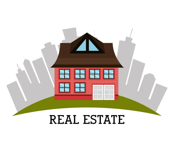 Real estate investment — Stock Vector