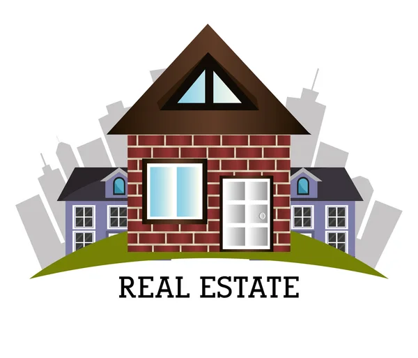 Real estate investment — Stock Vector