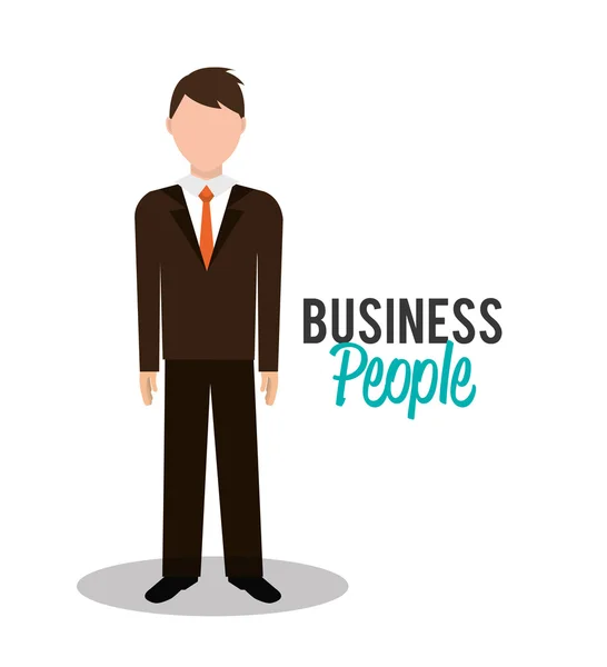 Hommes d'affaires ou hommes d'affaires — Image vectorielle