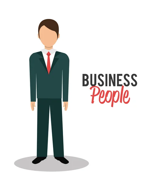 Business people or businessman — Stock Vector