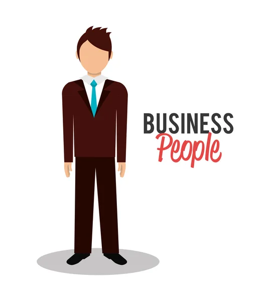 Business people or businessman — Stock Vector