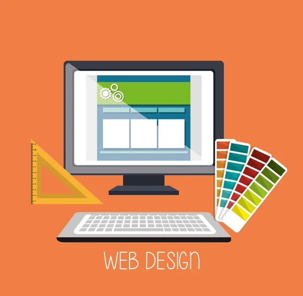 Développement Web Design — Image vectorielle