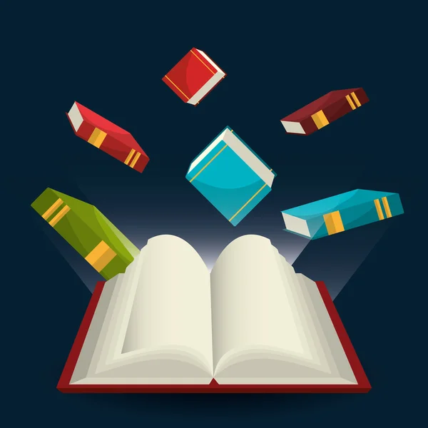 Ψηφιακό ηλεκτρονικό βιβλίο ή e-Book — Διανυσματικό Αρχείο