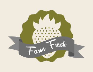 organik ve taze ürün tasarımı