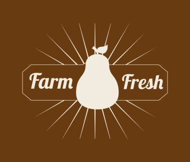 organik ve taze ürün tasarımı