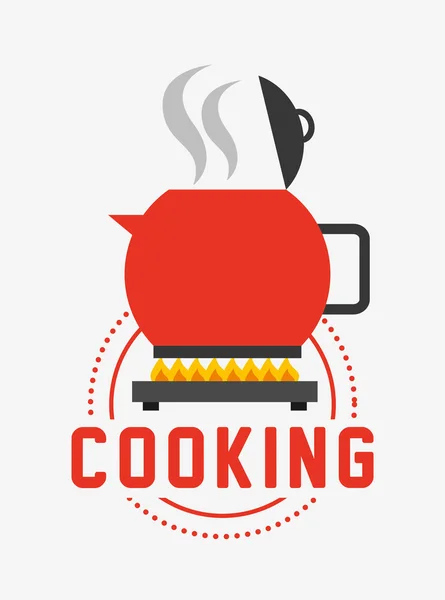 Matlagning konceptdesign — Stock vektor