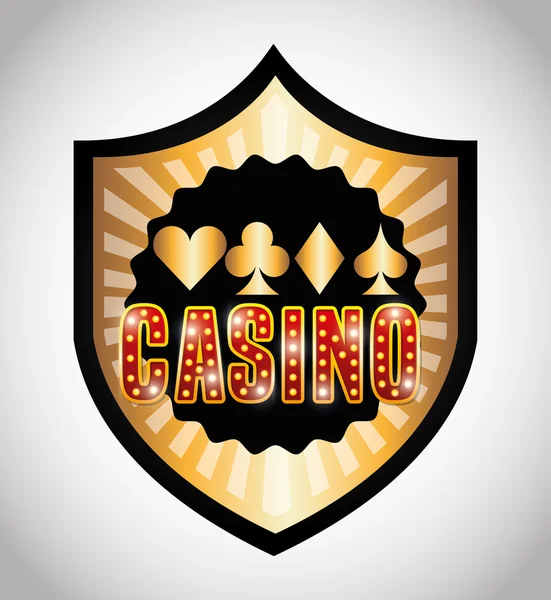 Diseño de juegos de casino — Vector de stock