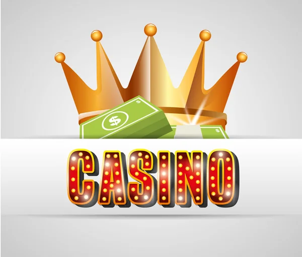 Design de jogos de casino — Vetor de Stock