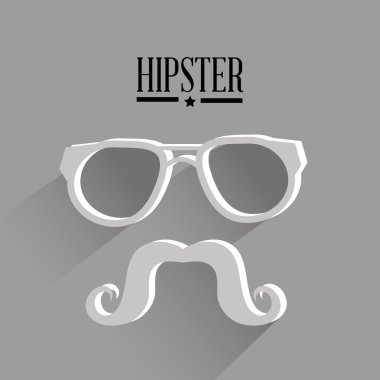 Hipster yaşam tarzı ve moda aksesuarları