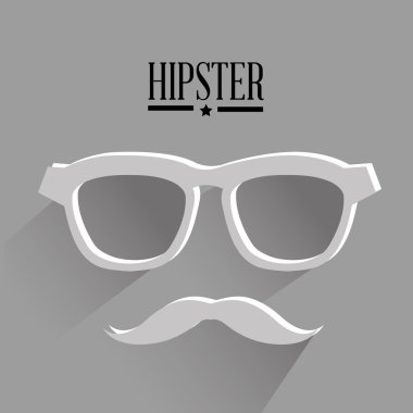 Hipster yaşam tarzı ve moda aksesuarları
