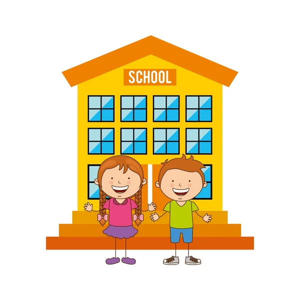 Back to school design — Stock Vector