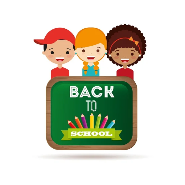 Back to school design — Stock Vector