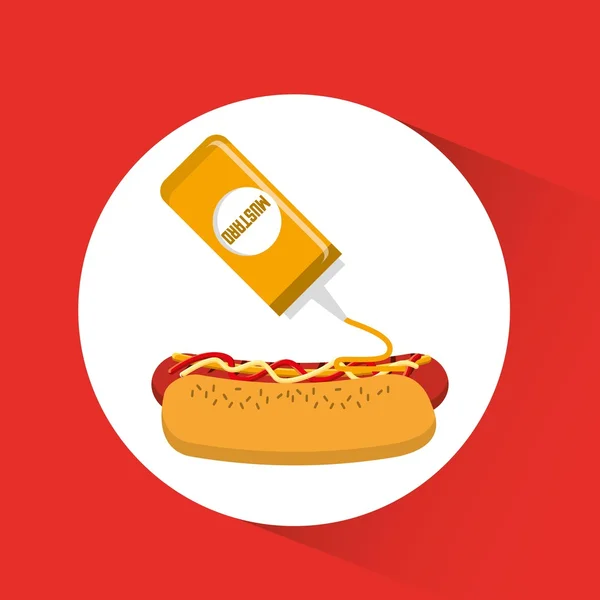 Fast-food ontwerp — Stockvector