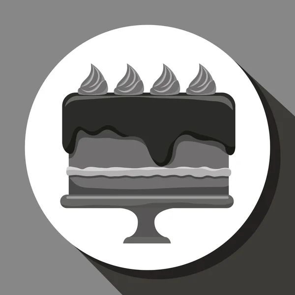 Χαρούμενη τούρτα γενεθλίων — Διανυσματικό Αρχείο