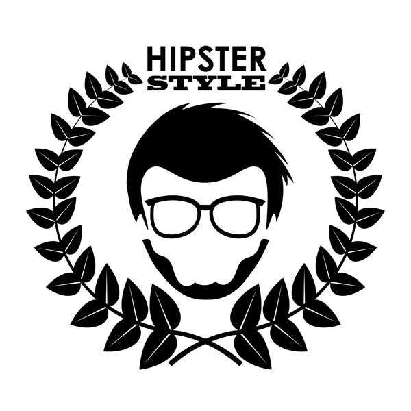 Hipster style design — Stock Vector