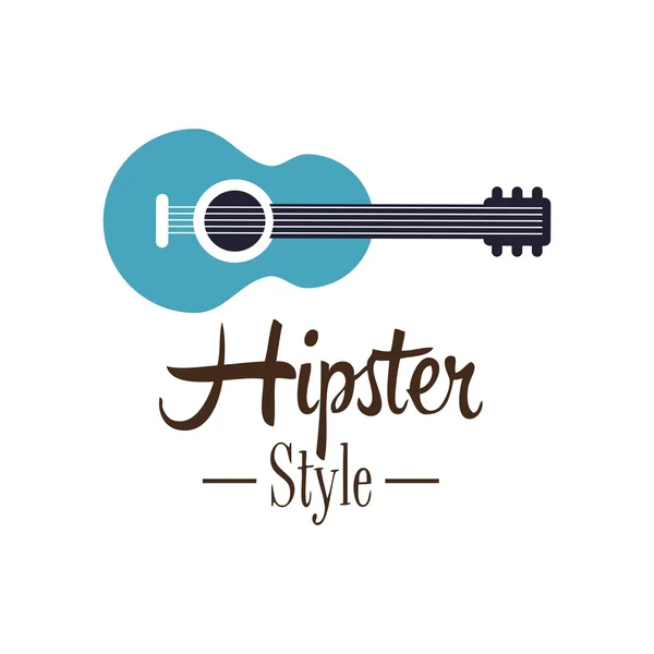 Design in stile hipster — Vettoriale Stock