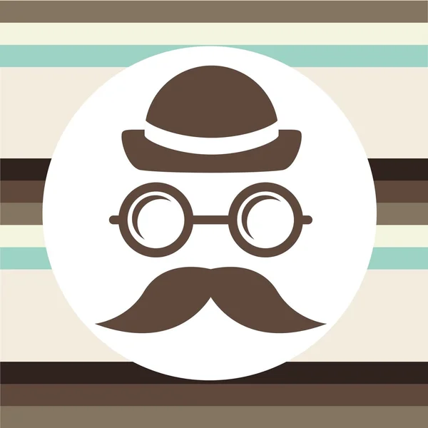 Hipster style design — Stock Vector