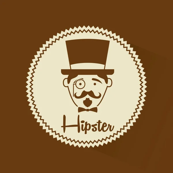 Hipster style design — Stock Vector