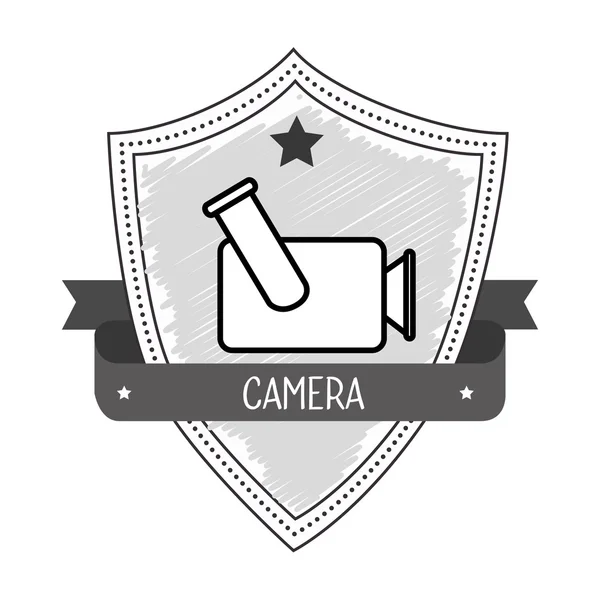 Fotografía y cámara de diseño retro-vintage — Vector de stock