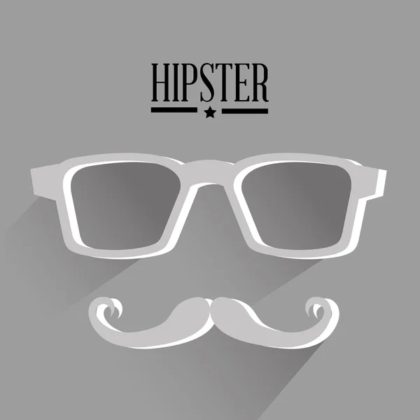 Hipster yaşam tarzı ve moda aksesuarları — Stok Vektör