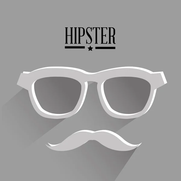 Estilo de vida Hipster y accesorios de moda — Vector de stock