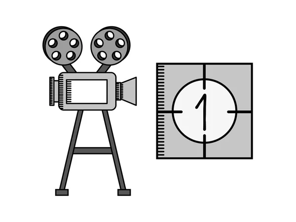 Sinema film tasarım — Stok Vektör