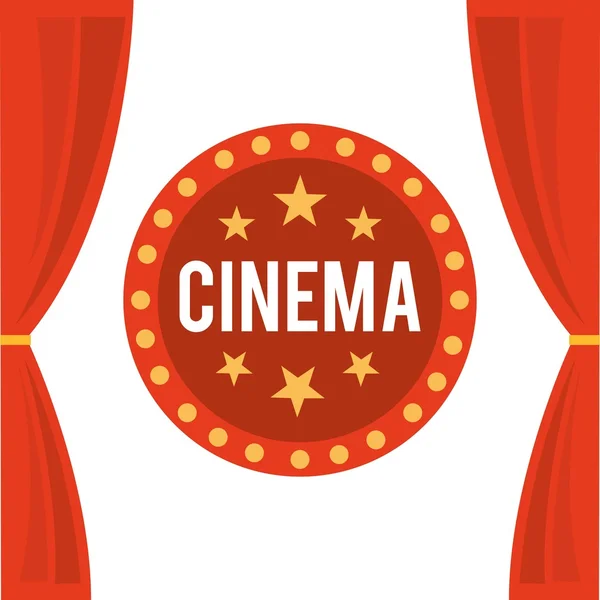 Cine diseño de películas — Vector de stock