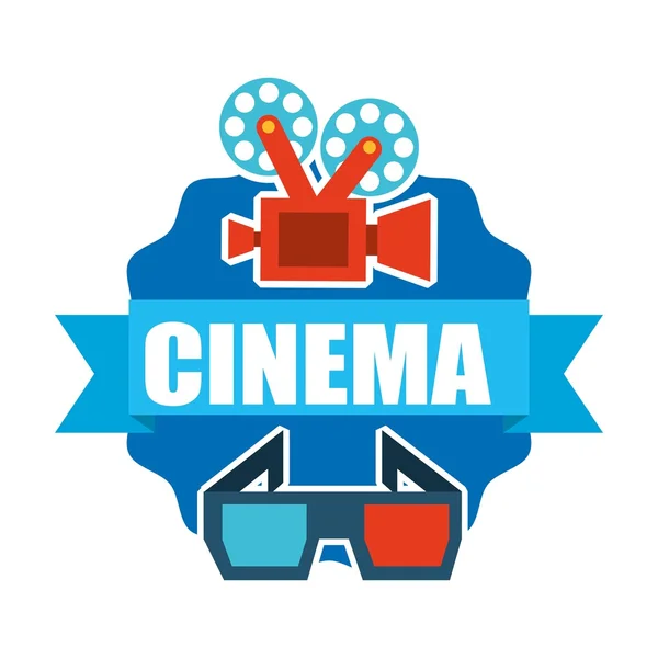 Cinema film design — Stock Vector