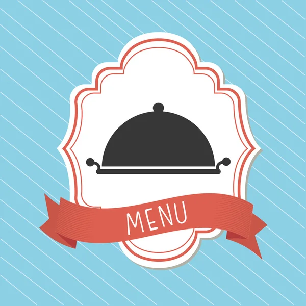 Gastronomie en restaurant menu — Stockvector