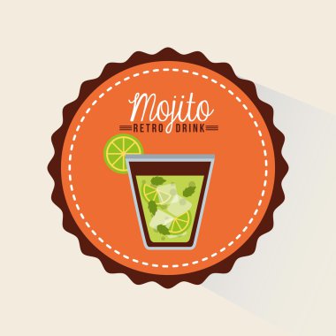 Retro simgesi tasarım