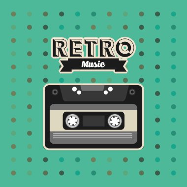 Retro simgesi tasarım
