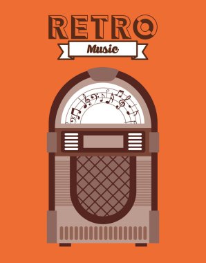 Retro simgesi tasarım