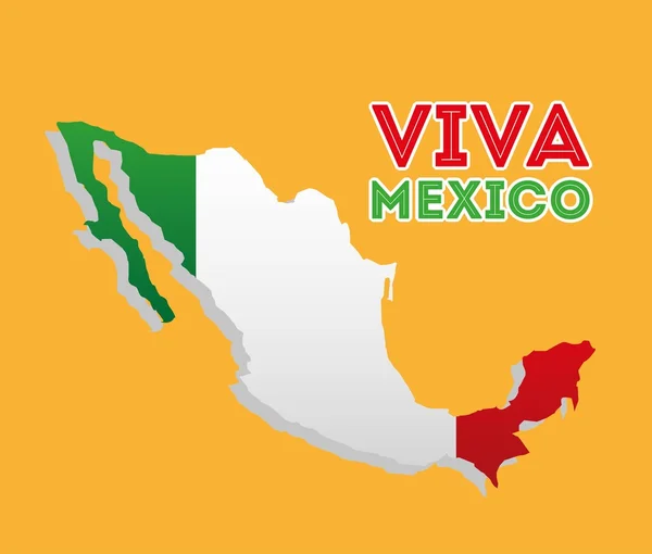 Diseño de cultura mexicana — Vector de stock