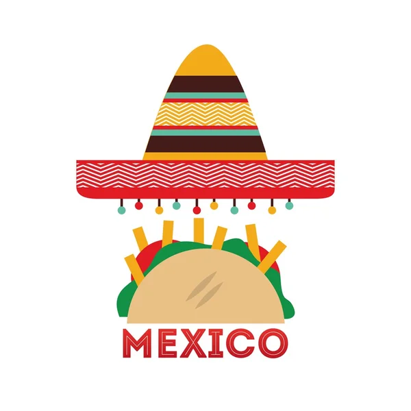 Design della cultura messicana — Vettoriale Stock