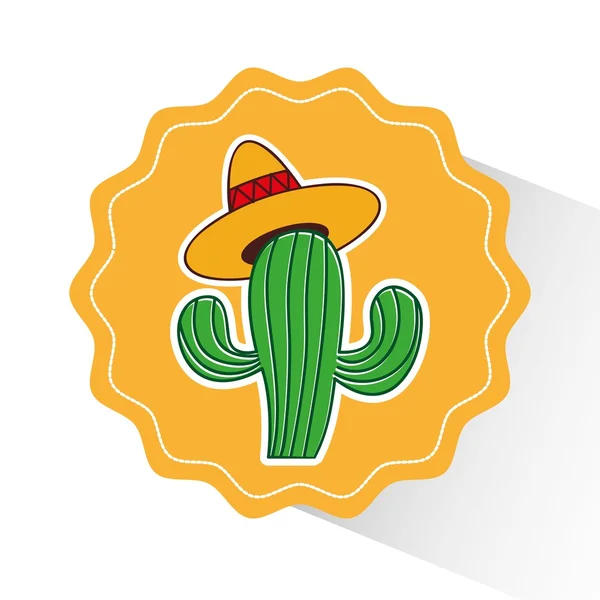 Diseño de cultura mexicana — Vector de stock