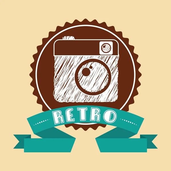 Retro simgesi tasarım