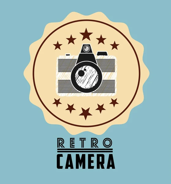 Diseño de icono retro — Vector de stock