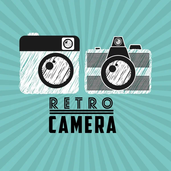 Diseño de icono retro — Vector de stock