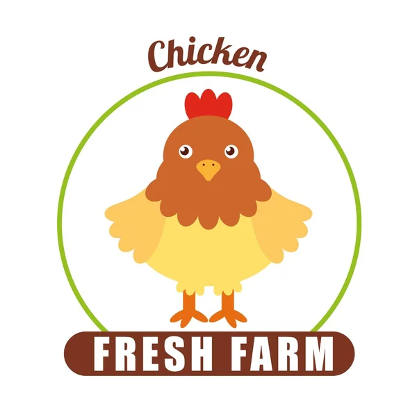 Farm fresh design — Stock Vector