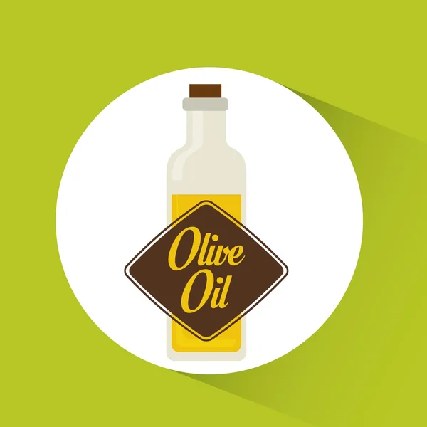 Diseño del aceite de oliva — Vector de stock