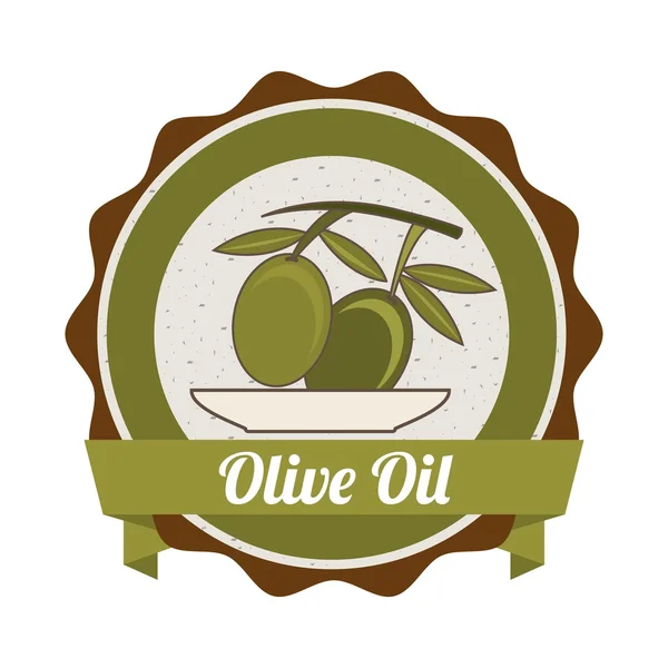 Olive oil design — Stock Vector