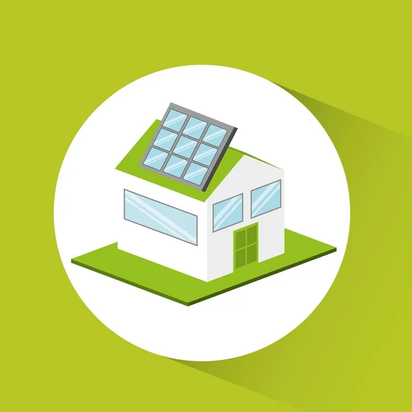 Diseño de energía solar — Archivo Imágenes Vectoriales