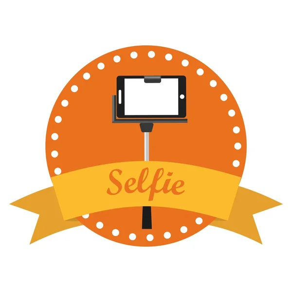 Selfie conceptontwerp — Stockvector