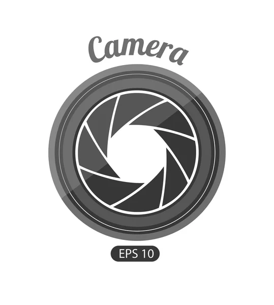 Camera photography design — Stock Vector