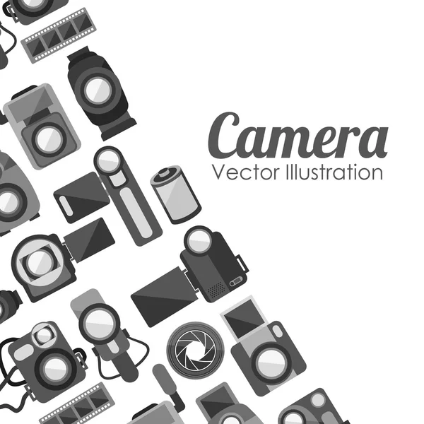 Camera film design — Stock Vector