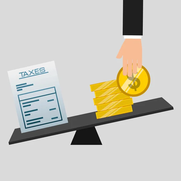 Φορολογικό σχεδιασμό ημέρα — Διανυσματικό Αρχείο