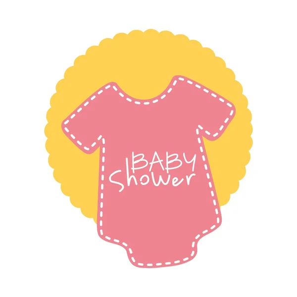 Σχεδιασμός ντους μωρό — Διανυσματικό Αρχείο