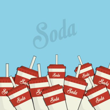 soda içecek su bardağı