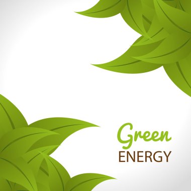 Yeşil yaprakları veya yaprak