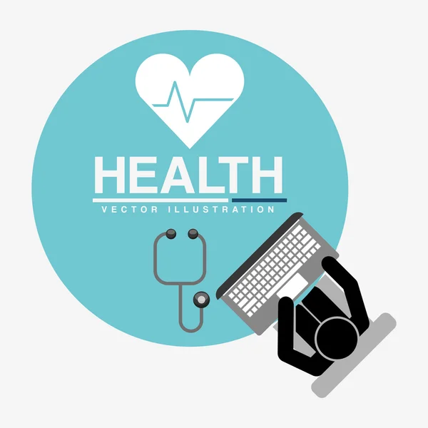 Health care design — Stock Vector